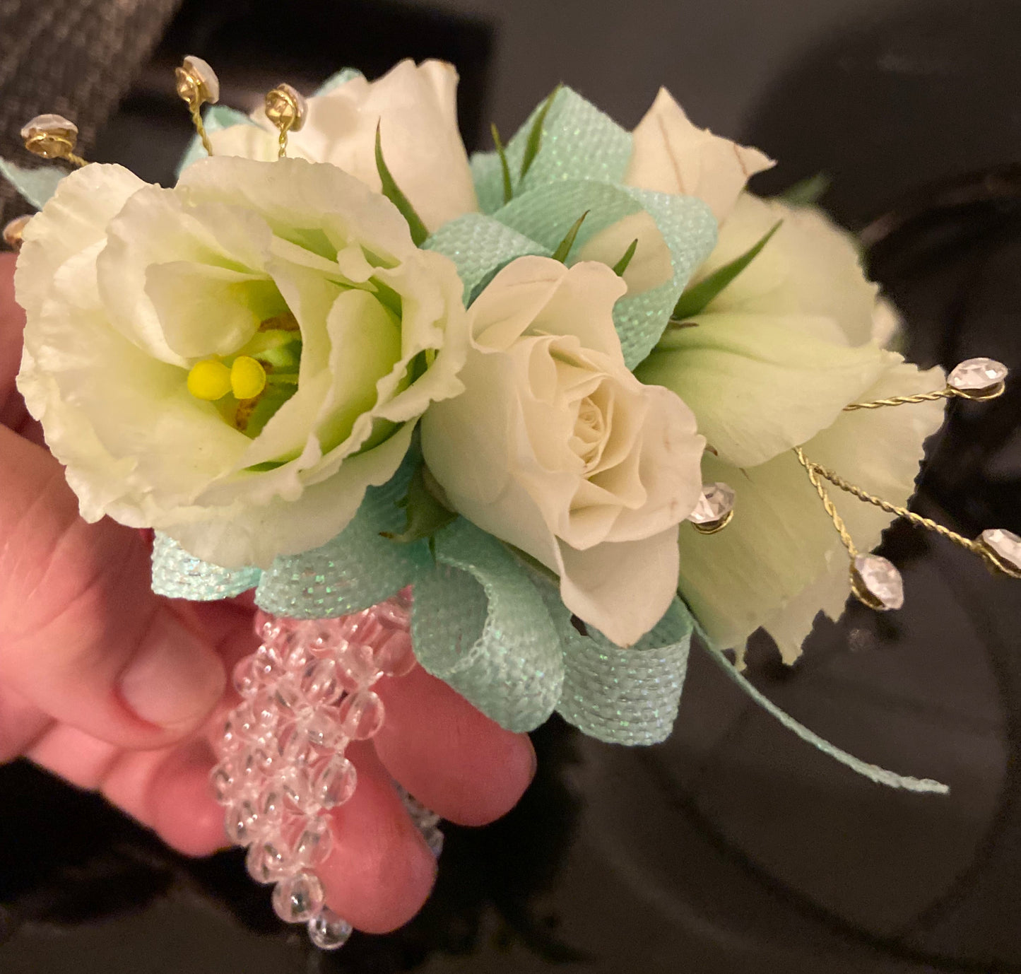 Jeweled Floret Corsage