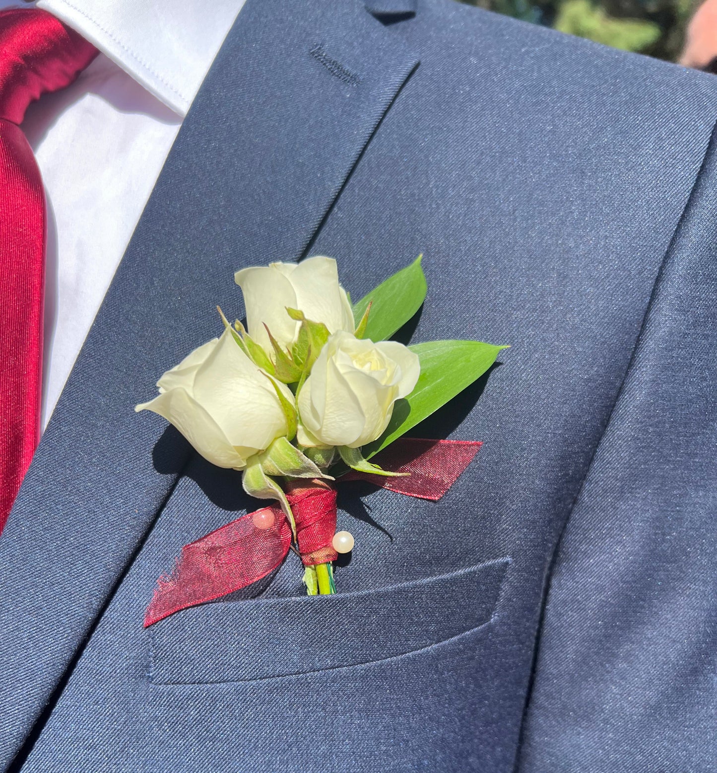 Elegant Bloom Boutonniere