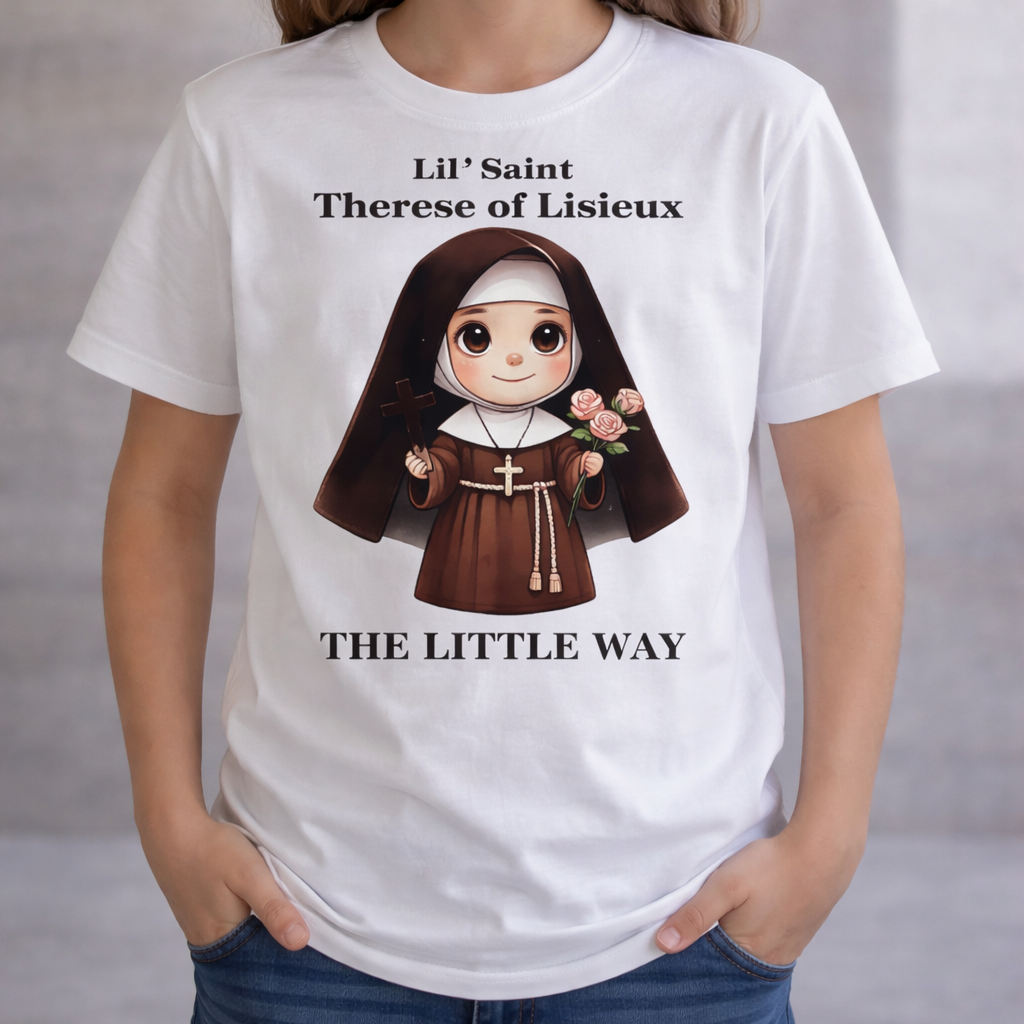 Lil Saints™  Therese of Lisieux Graphic T-Shirt