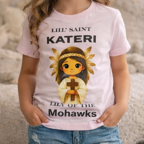 Lil Saints™  Kateri Tekakwitha Graphic T-Shirt