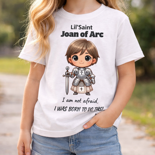 Lil Saints™ Joan of Arc Graphic T-Shirt